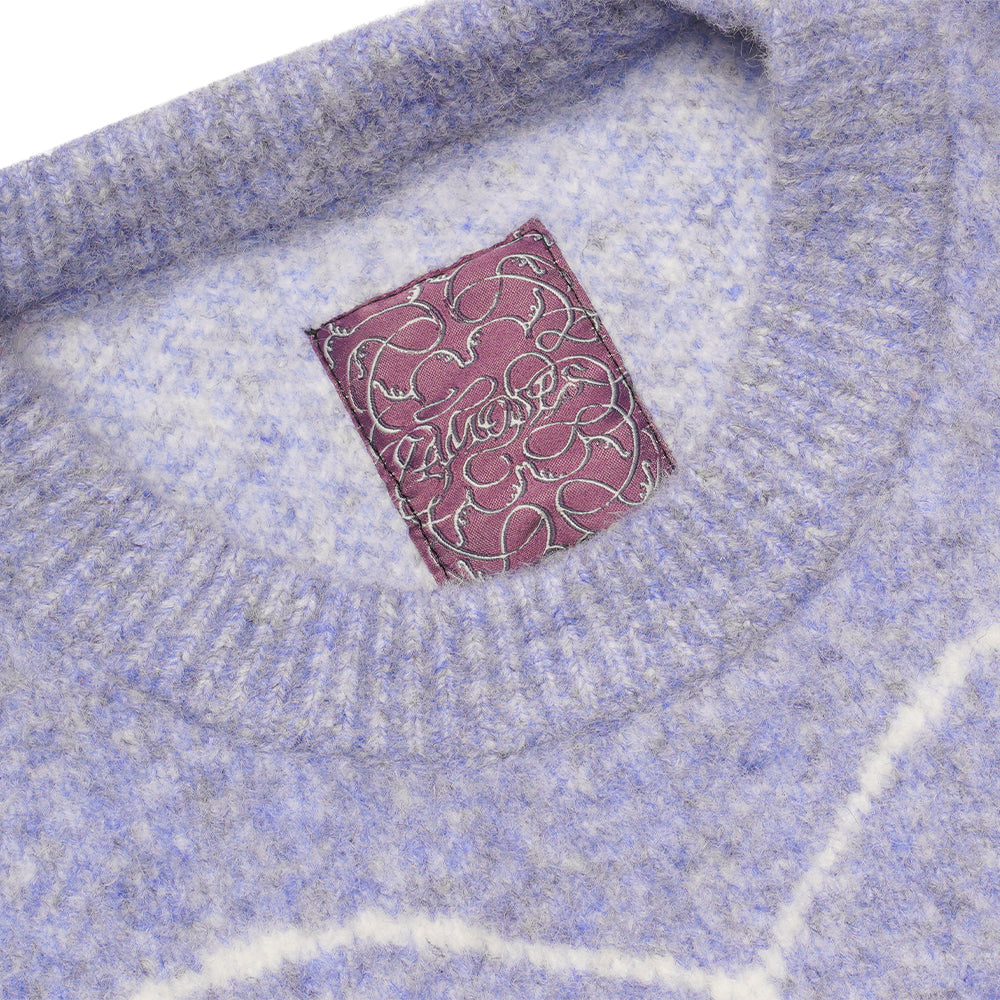 AZURE FLUFFY KNIT