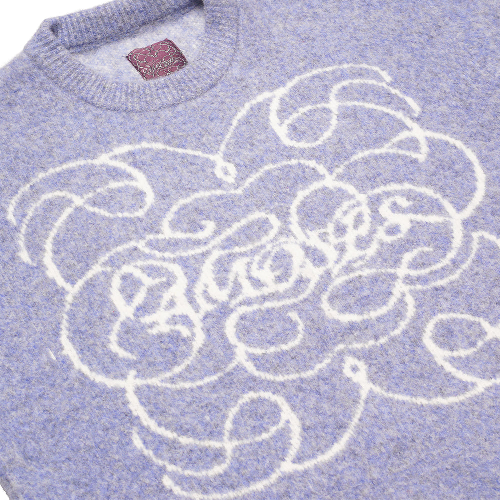 AZURE FLUFFY KNIT