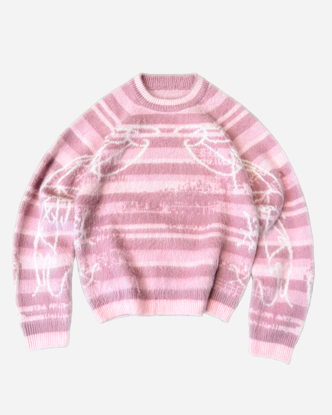 BUBBLEGUM STRIPES KNIT