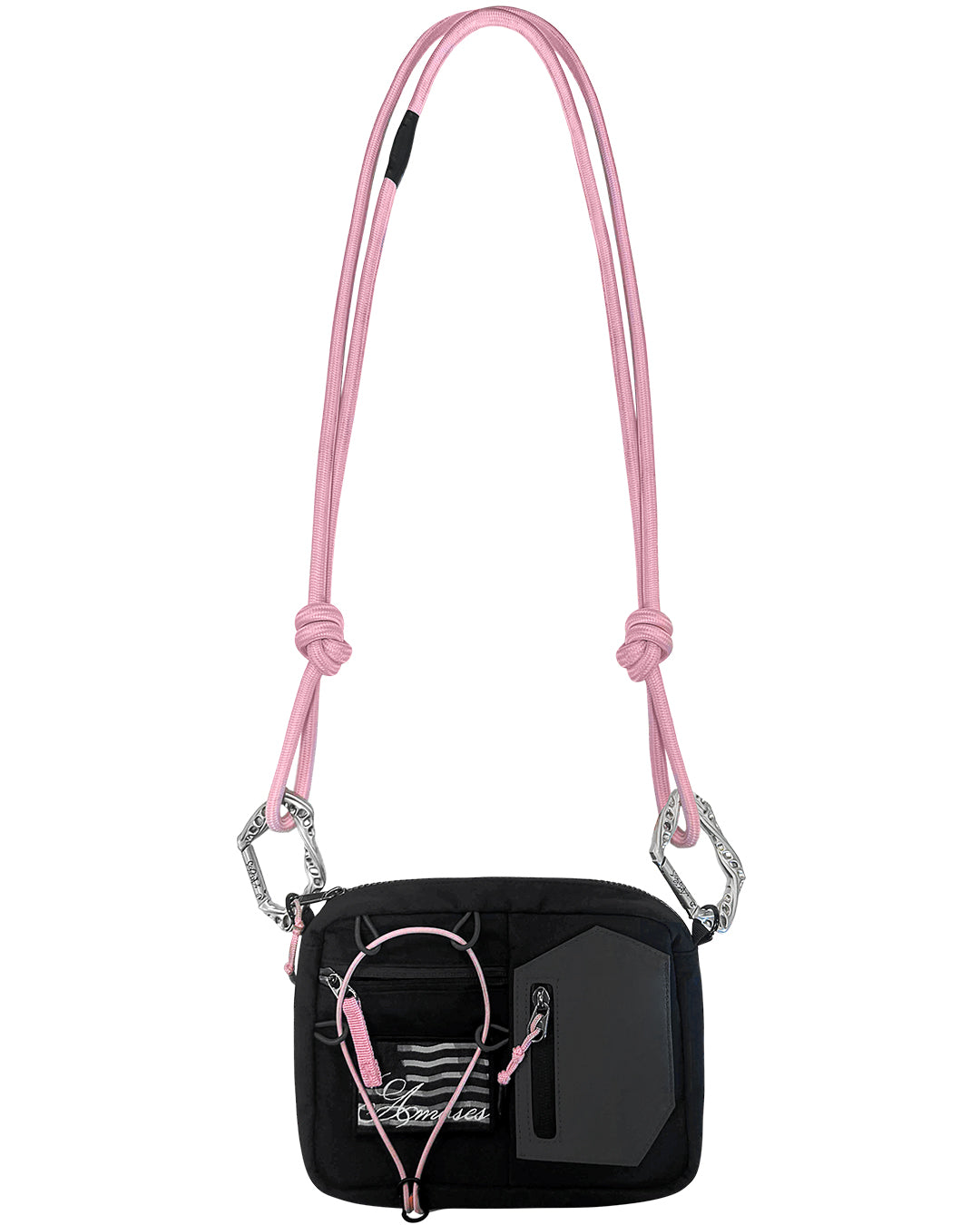 UNDERLOCK BLACK HANDBAG