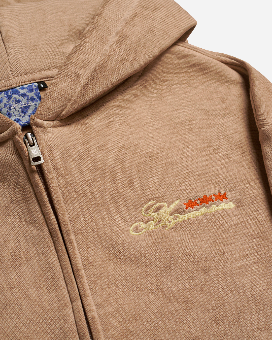 HAZELNUT ZIP-HOODIE