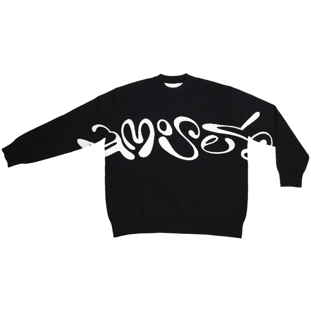 BLACK KNITWEAR