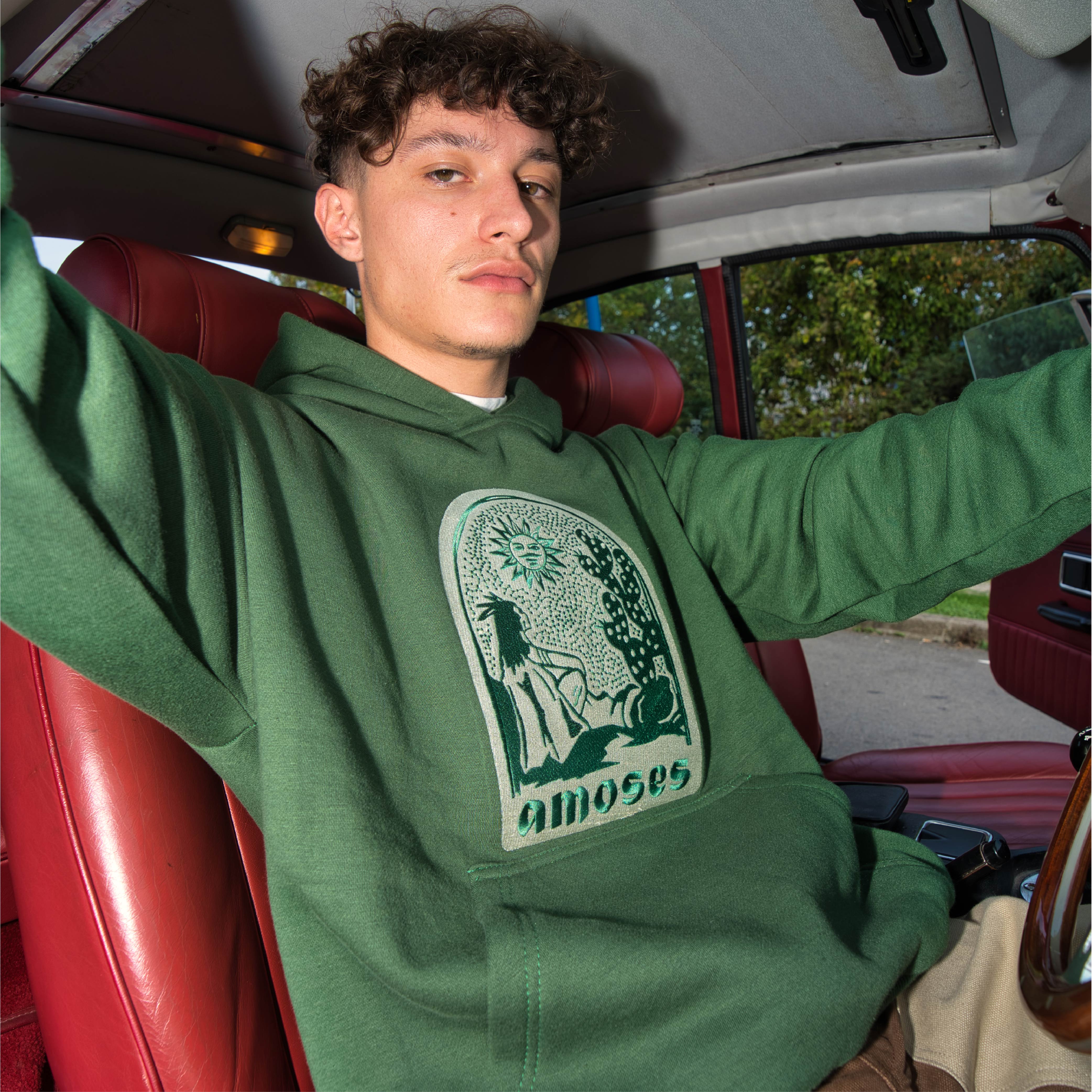 GREEN HOODIE