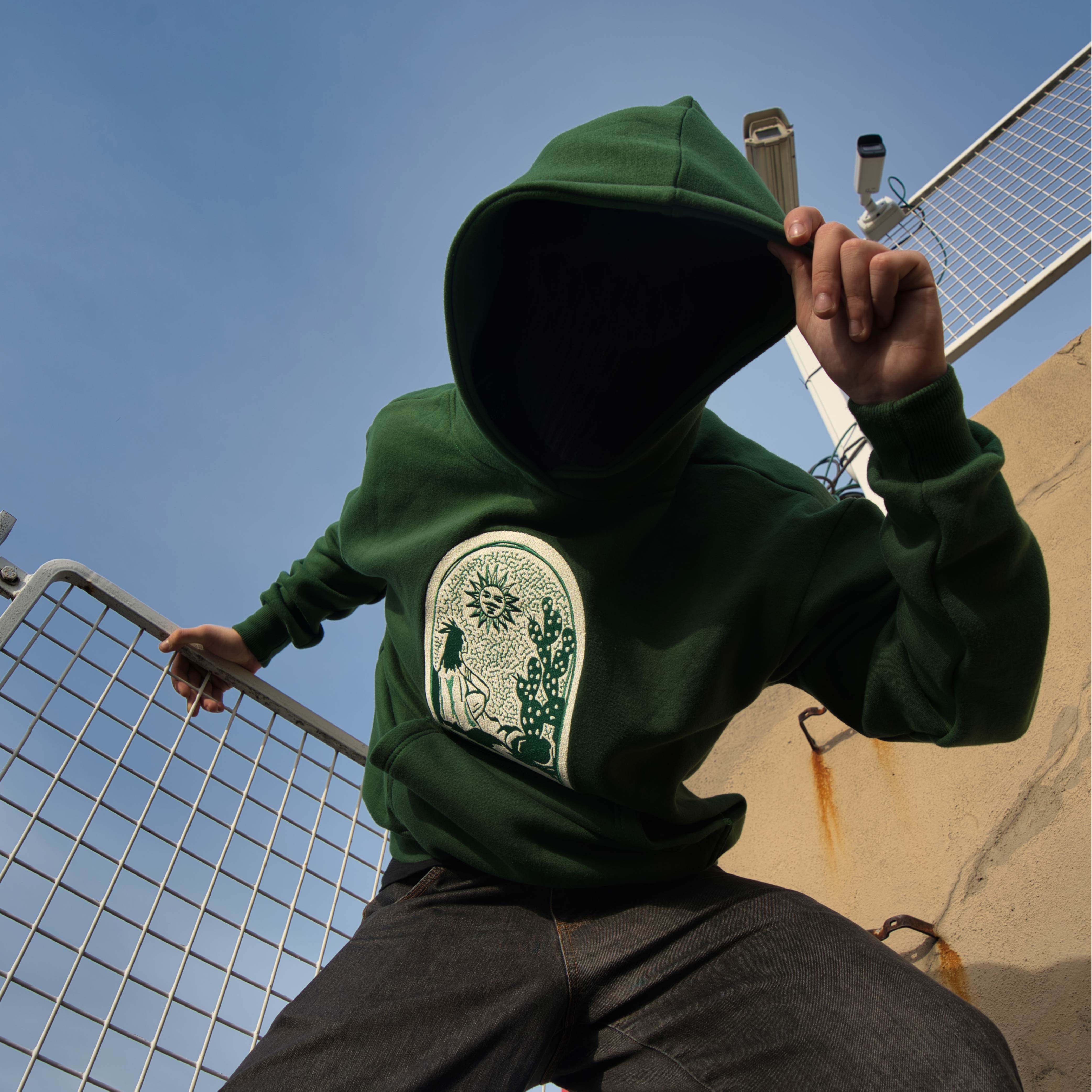 GREEN HOODIE