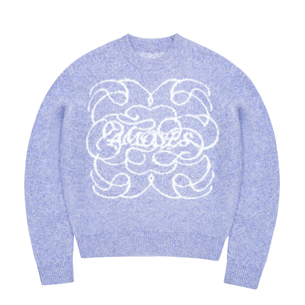 AZURE FLUFFY KNIT