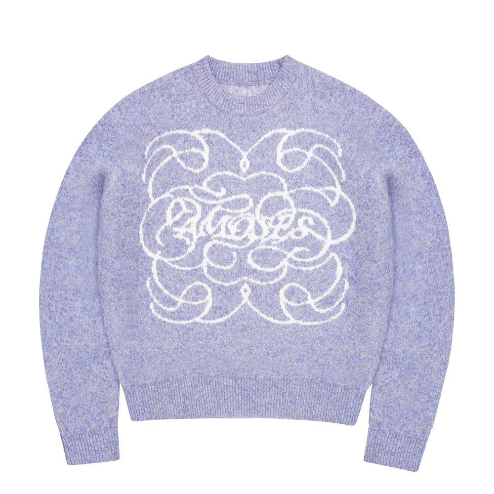 AZURE FLUFFY KNIT