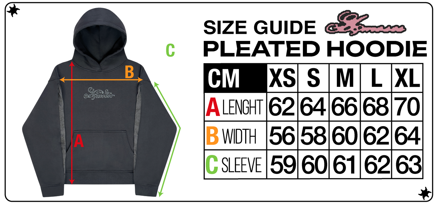 PLEATED HOODIE