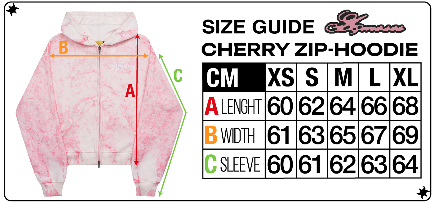 CHERRY ZIP-HOODIE