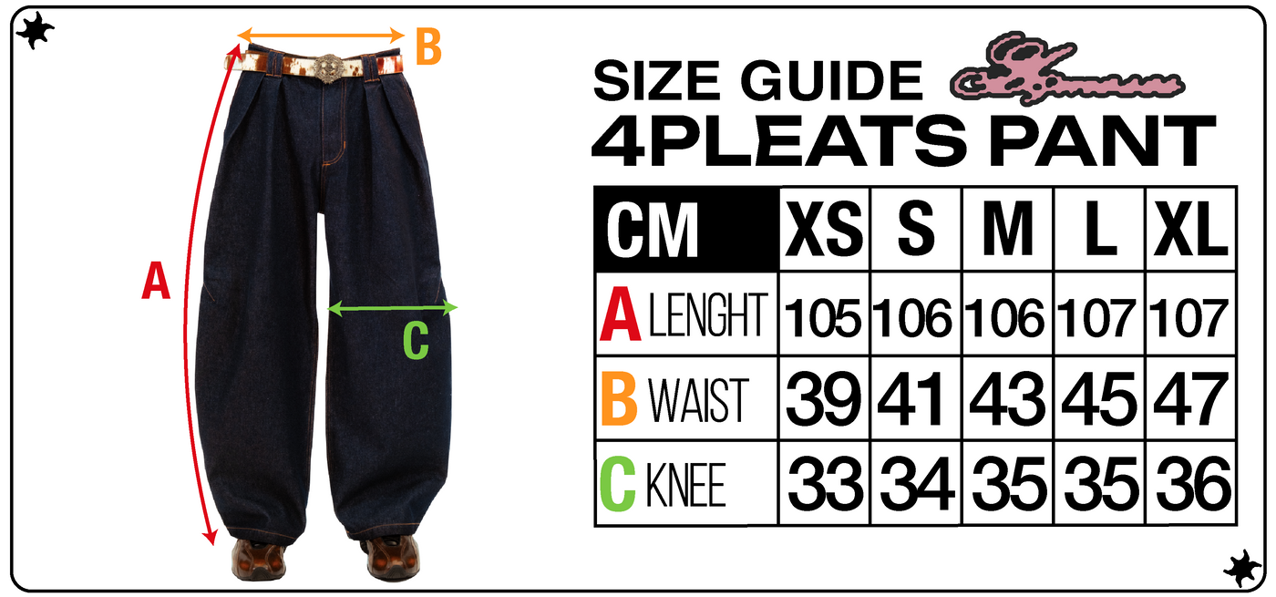 4PLEATS PANT
