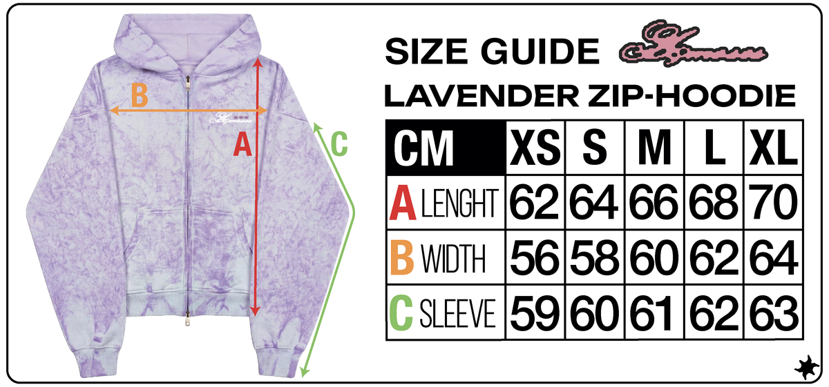 LAVENDER ZIP-HOODIE
