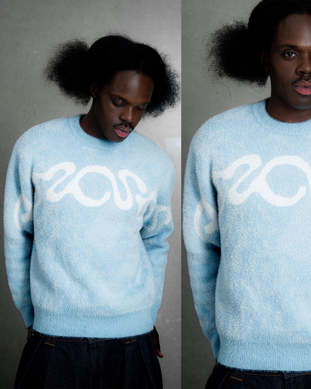 SKY FLUFF KNIT