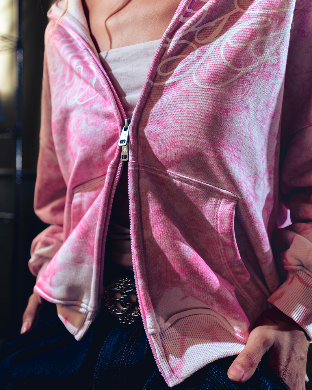 CANDY ZIP-HOODIE